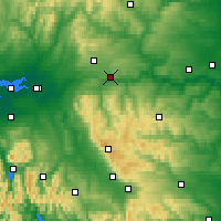 Nearby Forecast Locations - Haltwhistle - Kaart