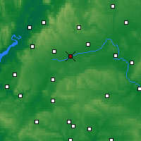 Nearby Forecast Locations - Fairford - Kaart