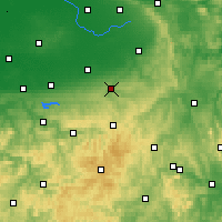 Nearby Forecast Locations - Büren - Kaart