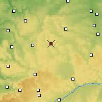 Nearby Forecast Locations - Feuchtwangen - Kaart