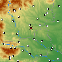 Nearby Forecast Locations - Bad Gleichenberg - Kaart