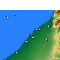 Nearby Forecast Locations - Ajman - Kaart