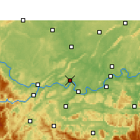 Nearby Forecast Locations - Nanxi/SCH - Kaart