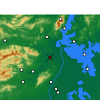 Nearby Forecast Locations - Yongxiu - Kaart