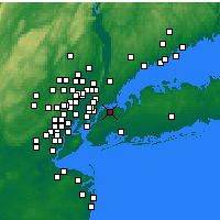 Nearby Forecast Locations - New York - Kaart