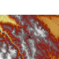 Nearby Forecast Locations - Chachapoyas - Kaart