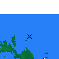 Nearby Forecast Locations - Mccluer Island - Kaart
