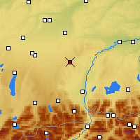 Nearby Forecast Locations - Ebersberg - Kaart