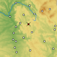 Nearby Forecast Locations - Pottenstein - Kaart