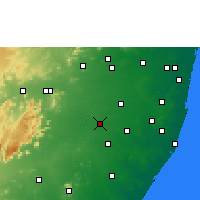 Nearby Forecast Locations - Cheyyar - Kaart