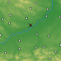Nearby Forecast Locations - Połaniec - Kaart