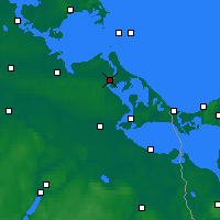 Nearby Forecast Locations - Wolgast - Kaart