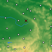 Nearby Forecast Locations - Schloß Holte-Stukenbrock - Kaart