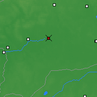 Nearby Forecast Locations - Kobrin - Kaart