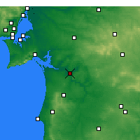 Nearby Forecast Locations - Alcácer do Sal - Kaart