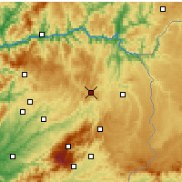 Nearby Forecast Locations - Trancoso - Kaart