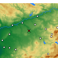 Nearby Forecast Locations - Écija - Kaart