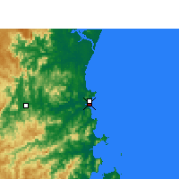 Nearby Forecast Locations - Itajaí - Kaart