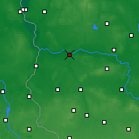Nearby Forecast Locations - Krosno Odrzańskie - Kaart