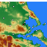 Nearby Forecast Locations - Almyros - Kaart