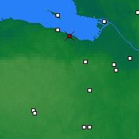 Nearby Forecast Locations - Peterhof - Kaart