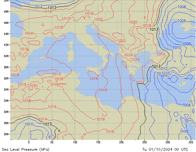 Tu 01.10.2024 00 UTC