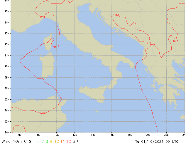 Tu 01.10.2024 09 UTC