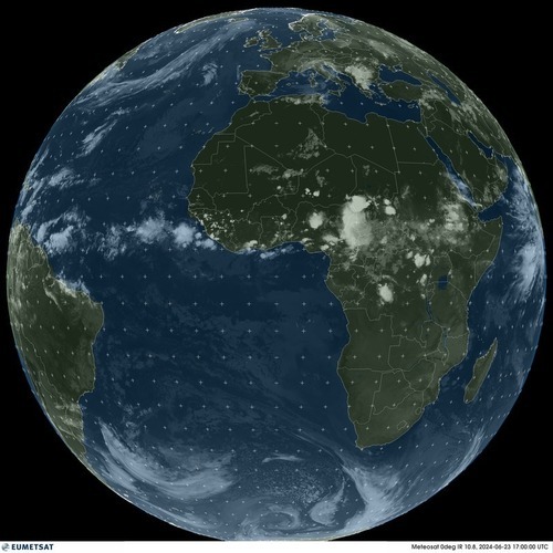 Satellietbeeld Zuid-Afrika!