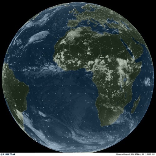 Satellietbeeld Guinee-Bissau!