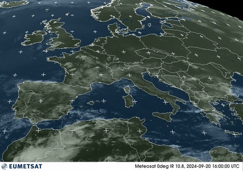 Satellietbeeld Frankrijk!