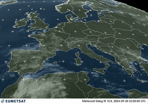 Satellietbeeld Italië!