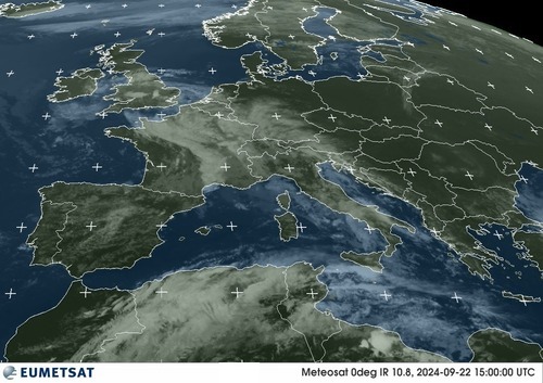 Satellietbeeld Italië!