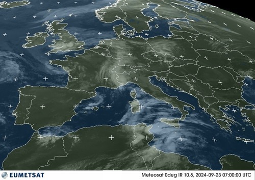 Satellietbeeld Spanje!