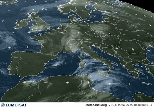 Satellietbeeld Verenigd Koninkrijk!