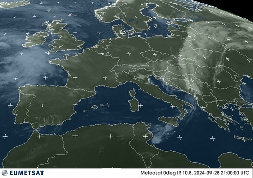 Satellietbeeld Frankrijk!