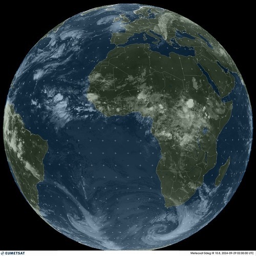 Satellietbeeld Zuid-Afrika!