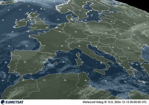 Satellietbeeld Verenigd Koninkrijk!