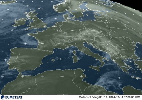 Satellietbeeld Verenigd Koninkrijk!