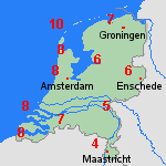 Verwachting wo, 15-01 Nederland