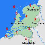 Verwachting ma, 20-01 Nederland