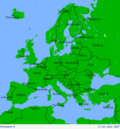 Onweerskans Weerkaarten