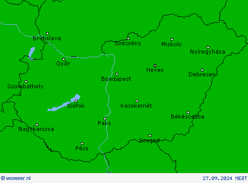 Onweerskans Weerkaarten