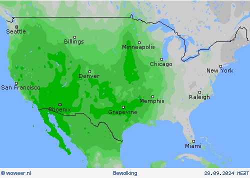 Zonneschijnduur Weerkaarten