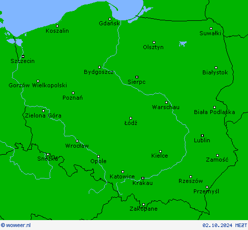 Onweerskans Weerkaarten