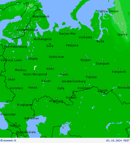 Onweerskans Weerkaarten