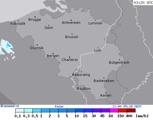 Radar za, 21-09, 05:20 MEZT