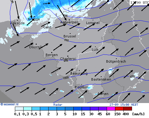 Radar vr, 27-09, 15:00 MEZT