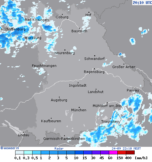 Radar di, 24-09, 22:10 MEZT