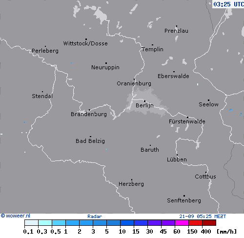 Radar za, 21-09, 05:25 MEZT