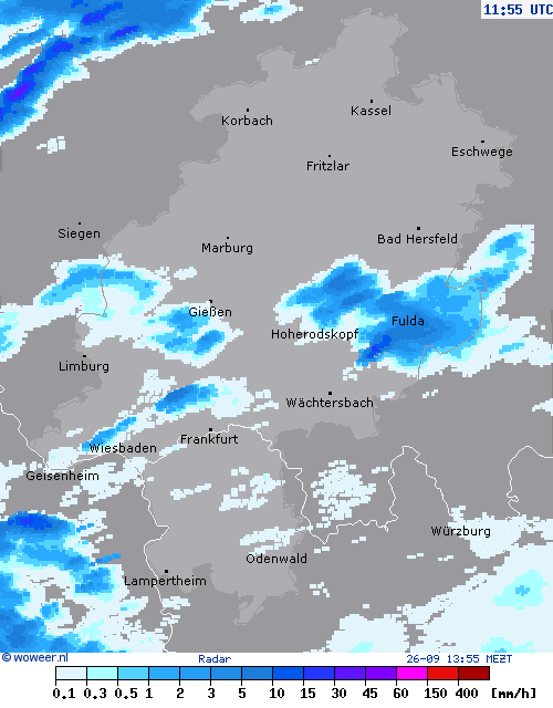 Radar do, 26-09, 13:55 MEZT